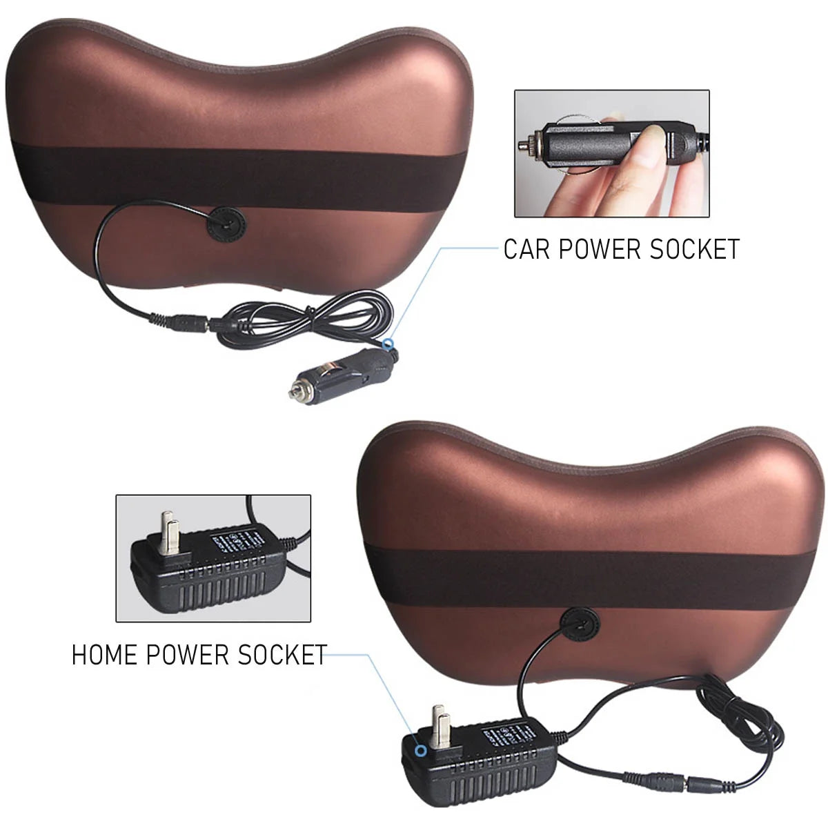 ComfortWave Heated Neck & Back Massager