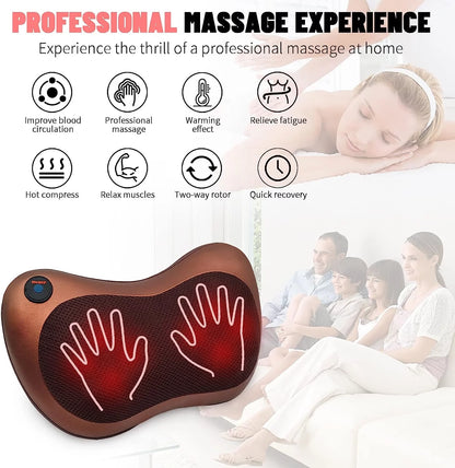 ComfortWave Heated Neck & Back Massager